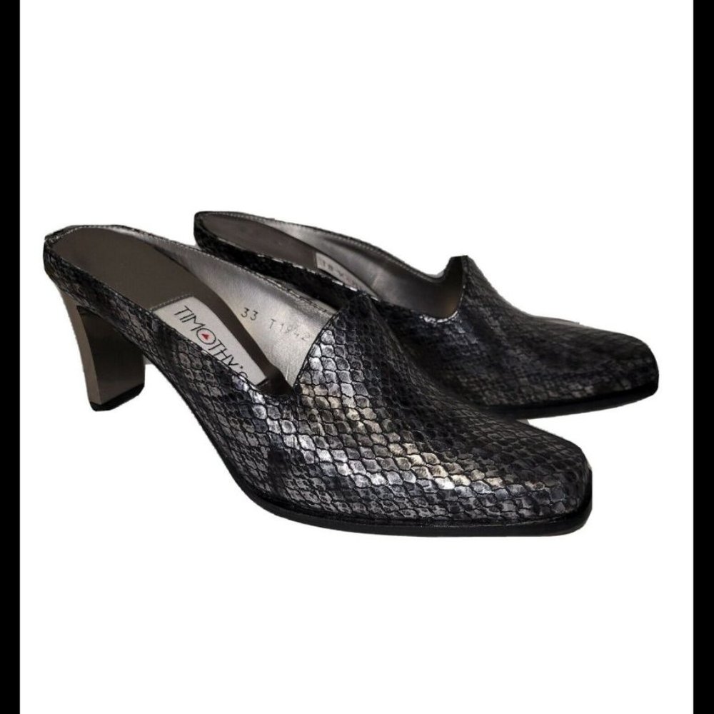 Timothy's Silver & Black Snake Pattern 7